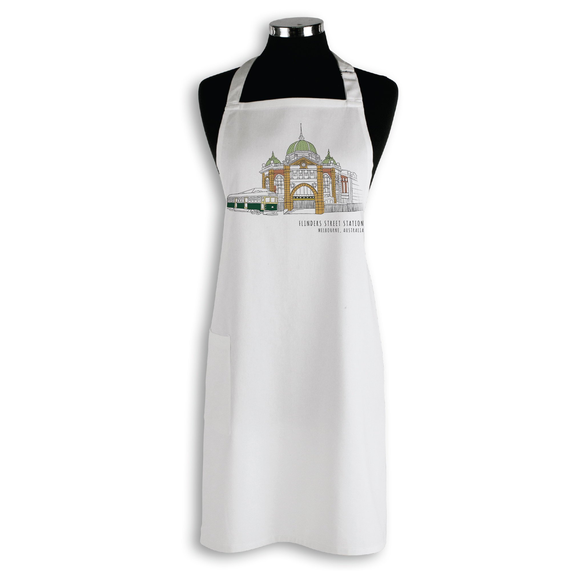 Organic Cotton Apron - Flinders Street