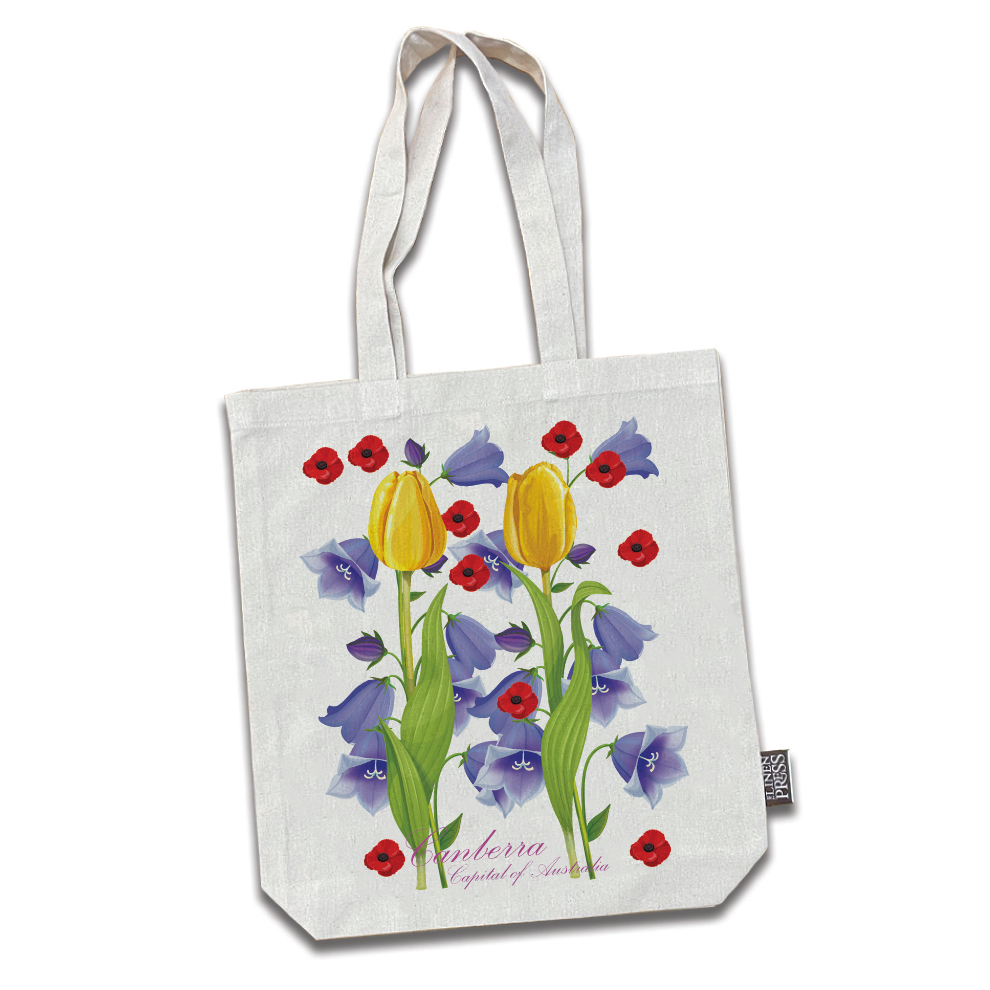 Cotton Tote Bag - Canberra Flowers