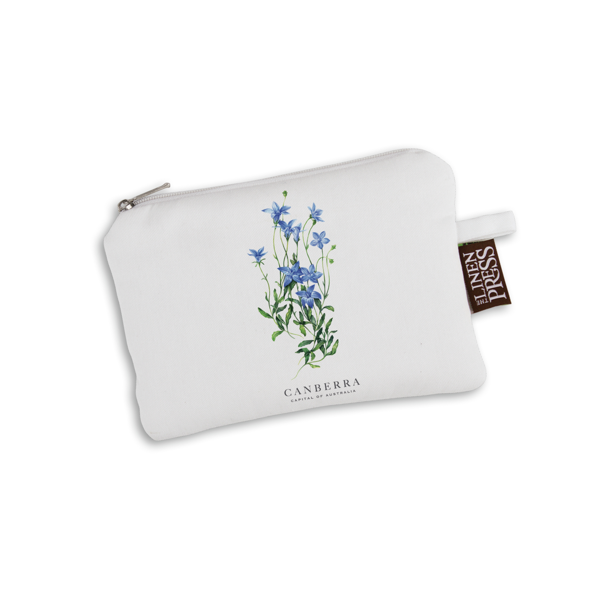 Organic Cotton Purse - Bluebell Canberra Capital of Australia