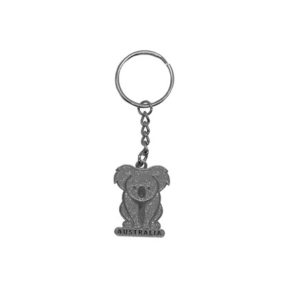 Keyring Enamel Glitter Koala