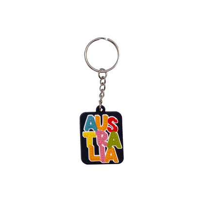 Keyring PVC AUS-TRA-LIA