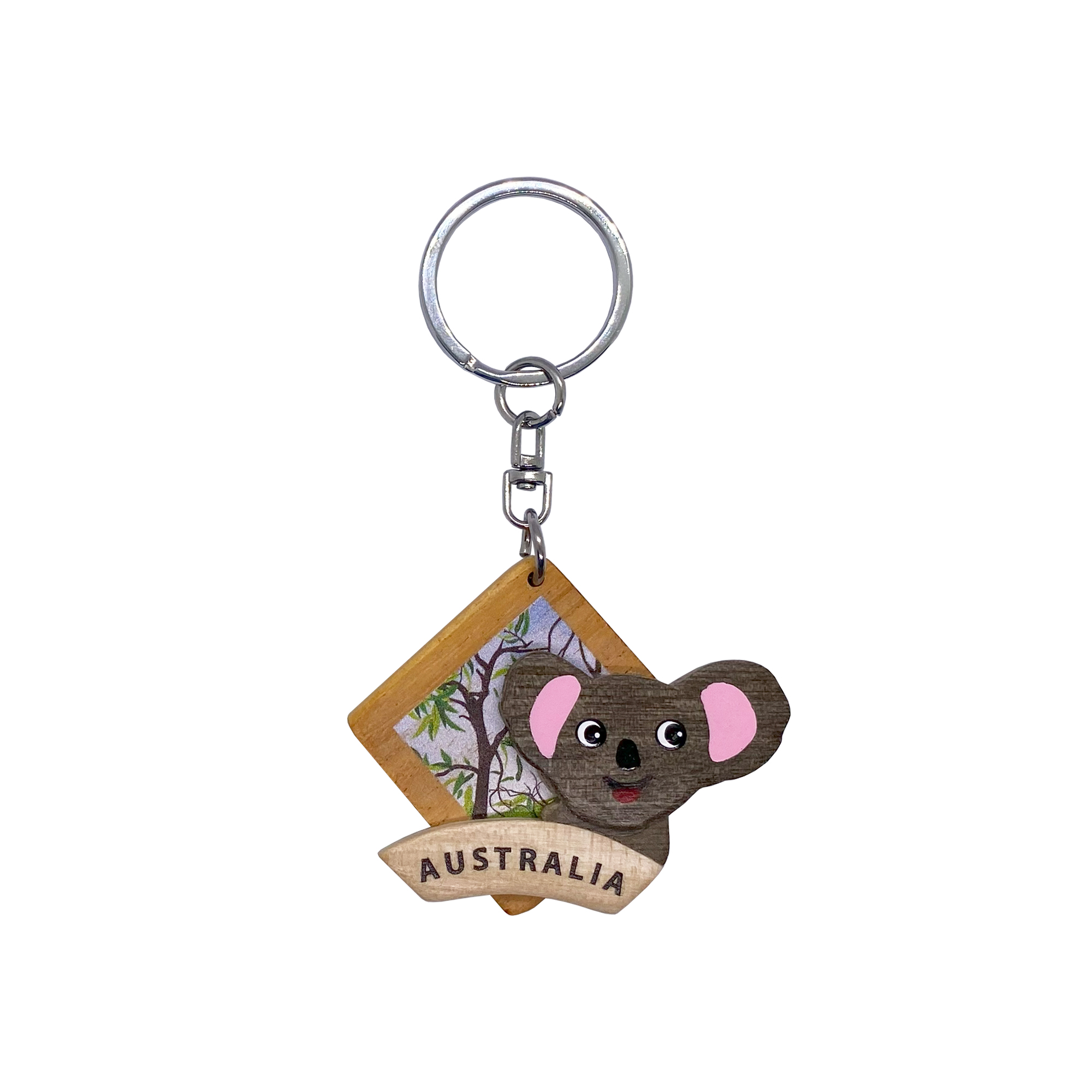 Keyring Timber Koala