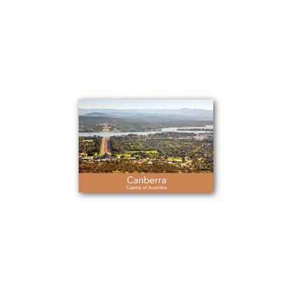 Magnet - Canberra from Mt Ainsle