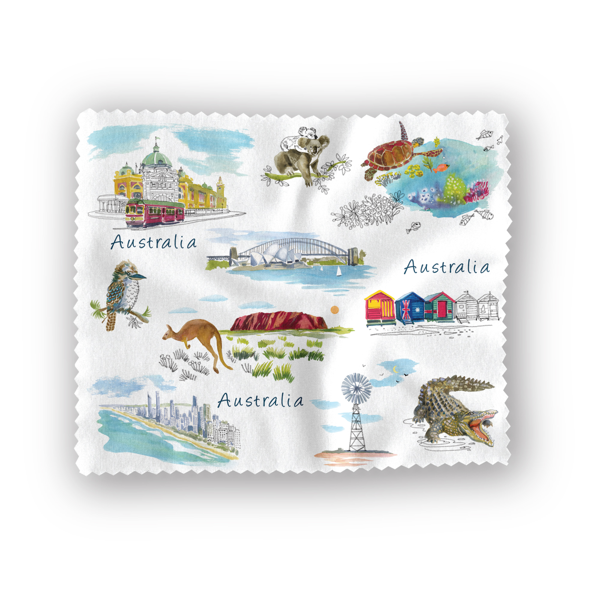 Australian Icons - Lens Cloth