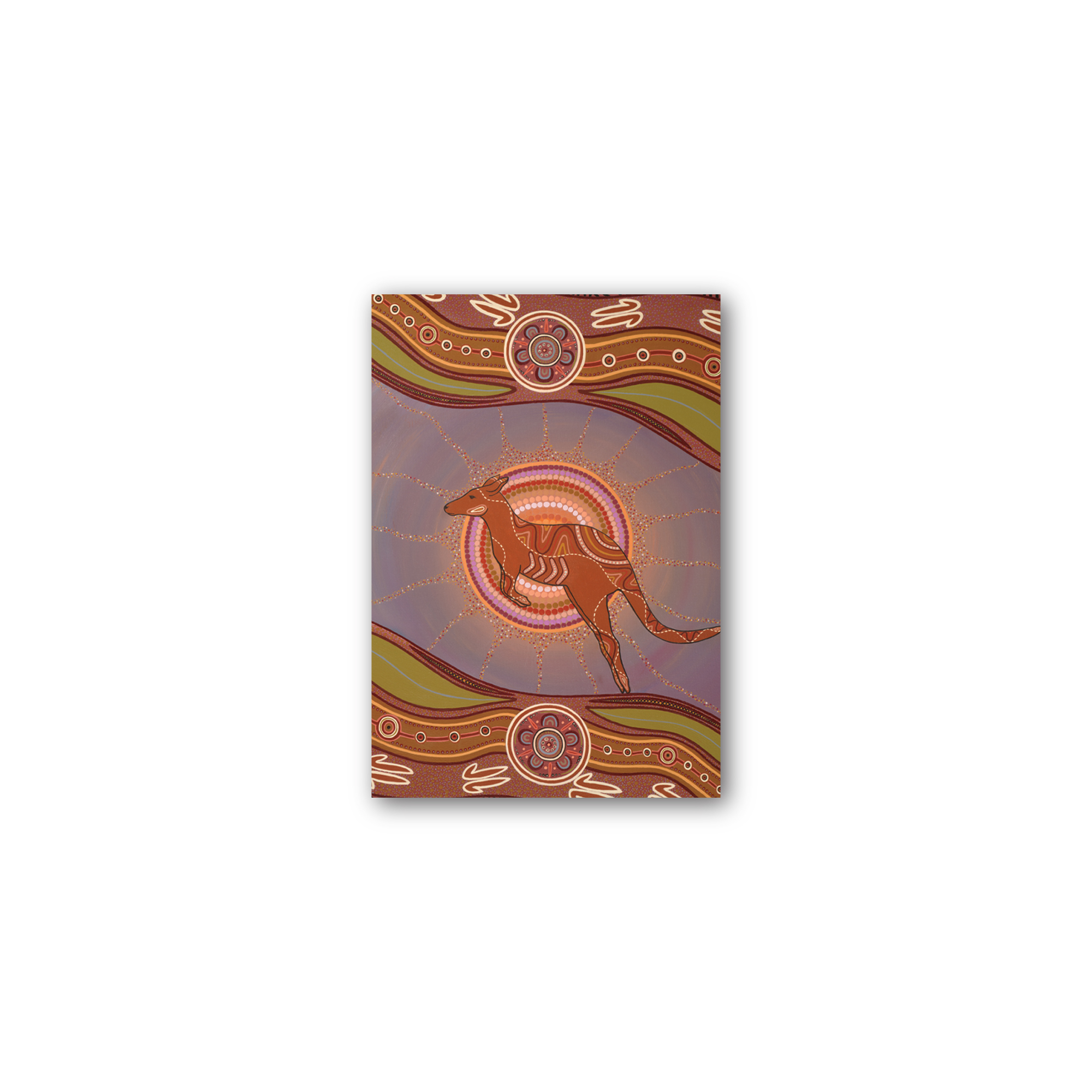 Magnet Gallery Standard Sherry Johnstone Spirit of the Land Kangaroo