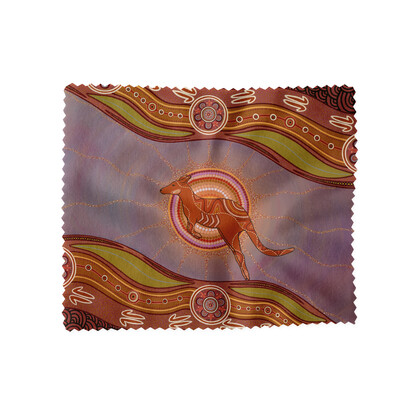 Lens Cloth Sherry Johnstone Spirit of the Land Kangaroo