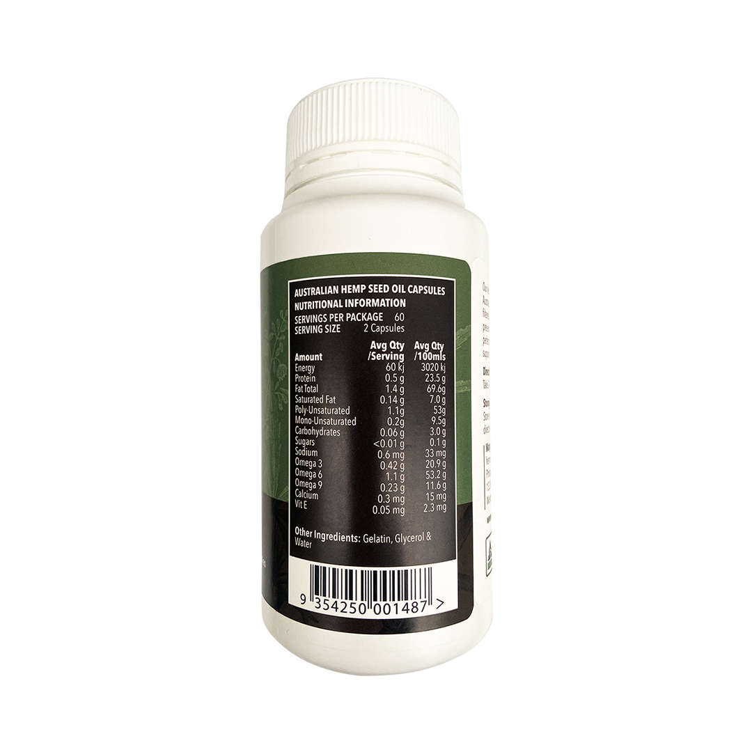 Hemp Seed Oil Capsules