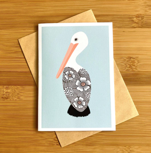 Wholesale Pelican Greeting Card Smyle Designs Fieldfolio
