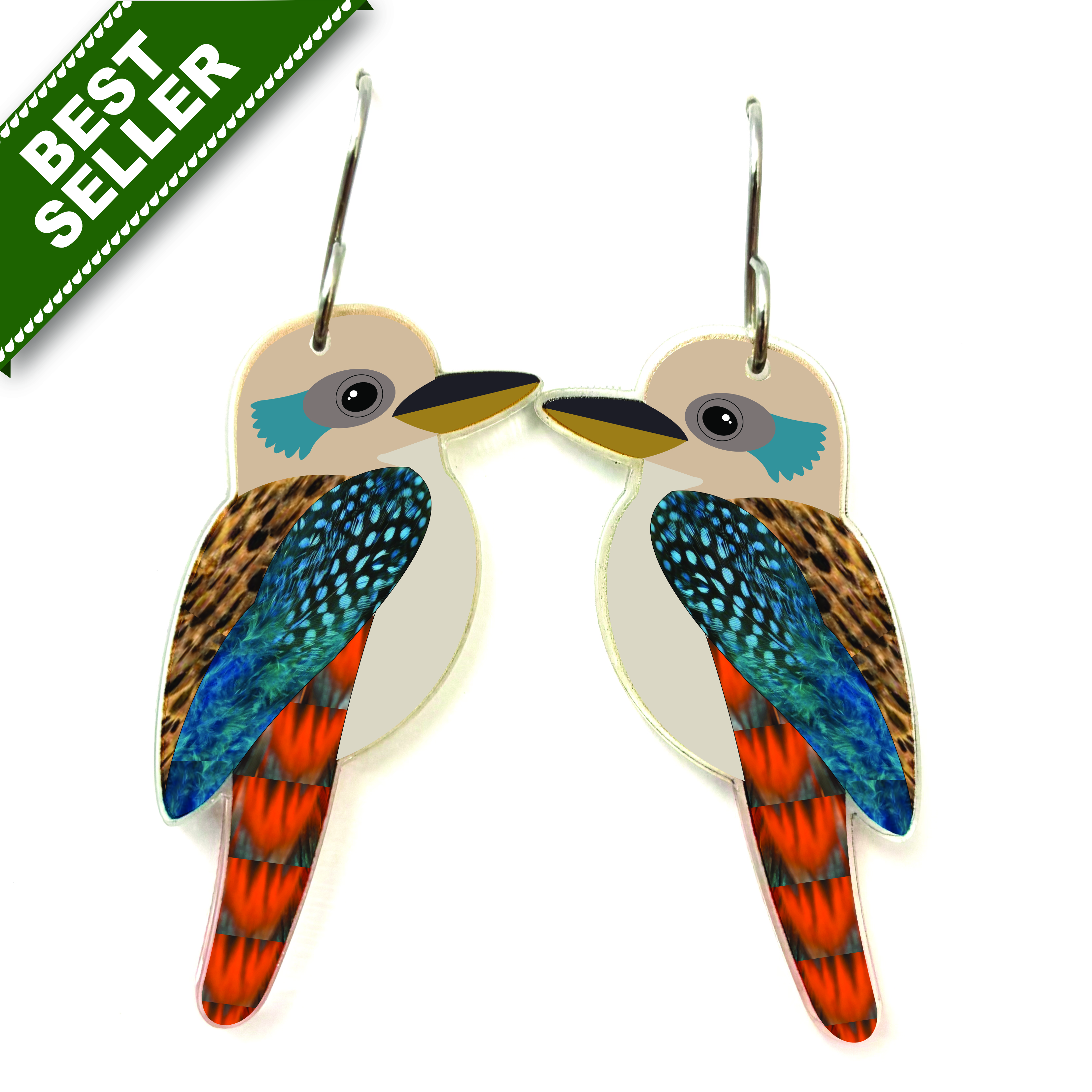 Kookaburra Earrings
