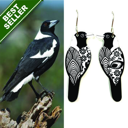 Magpie Earrings