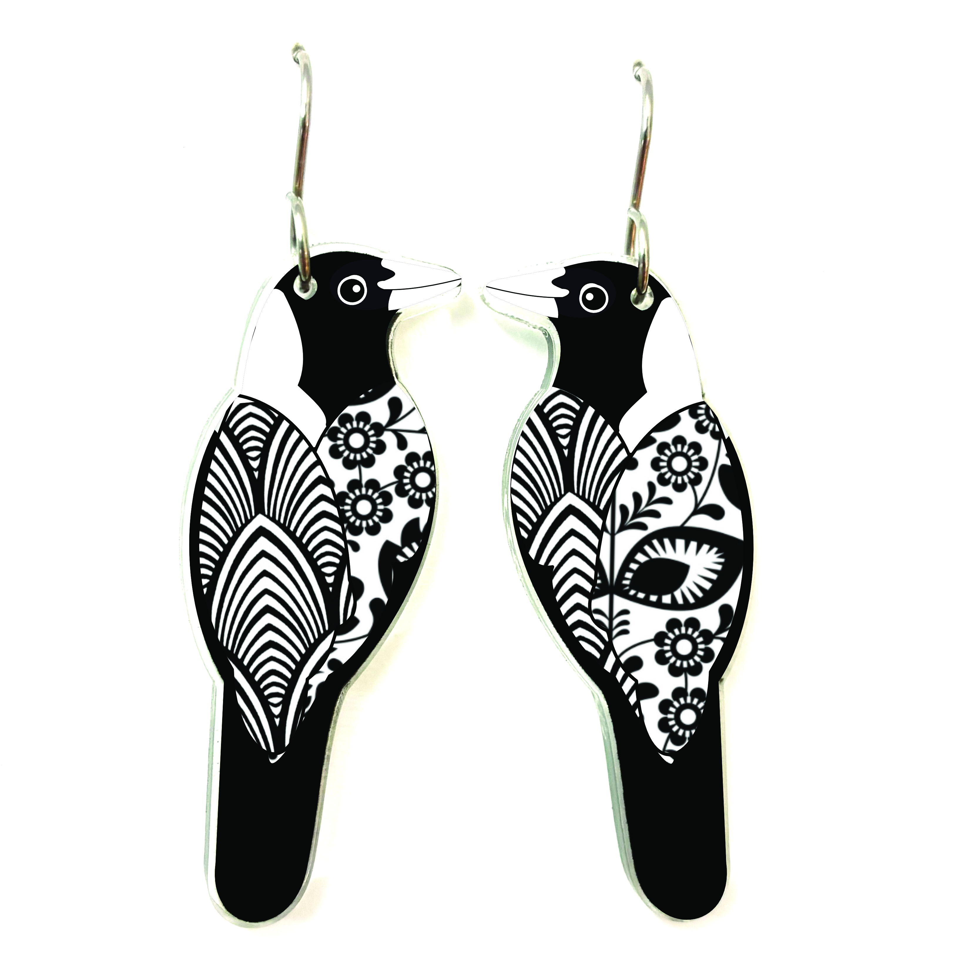 Magpie Earrings