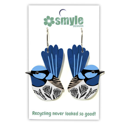 Fairy Wren Earrings