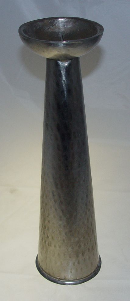 METAL CANDLE HOLDER-LGE