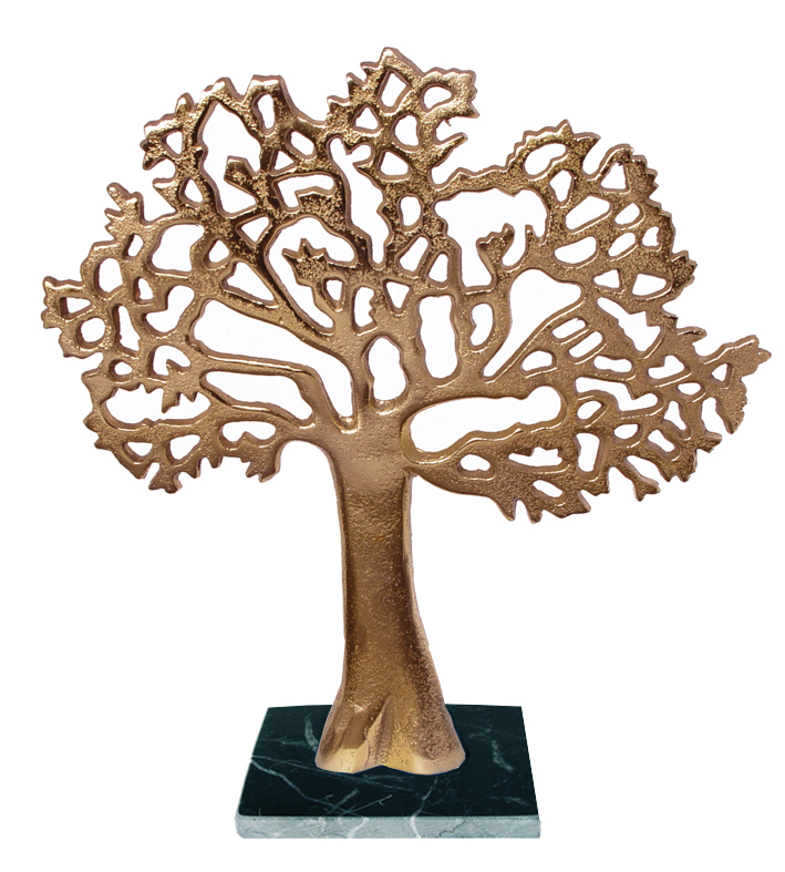 Wholesale ALUM JEW TREE MARBLE/ROSE GOLD-MED-82M - Ace Giftware