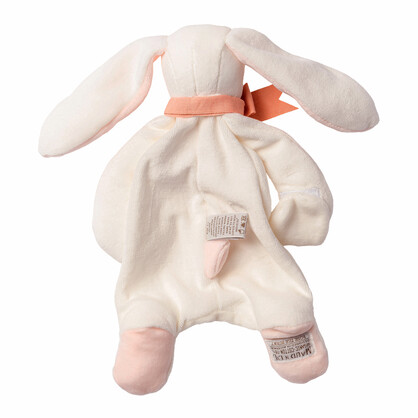 Gift Boxed Organic Newborn Soft Toy Comforter Pink Bunny