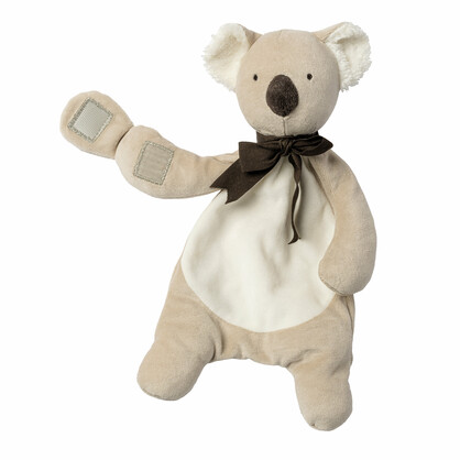 Backing Card Organic Koala Comforter - white/grey