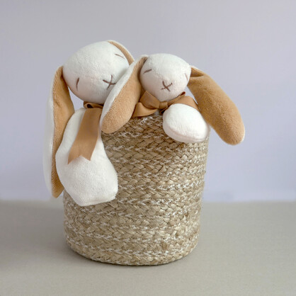 Backing Card Organic Bunny Comforter Biscuit Bunny