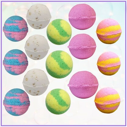 Baby Bath Bombs - 49 pieces