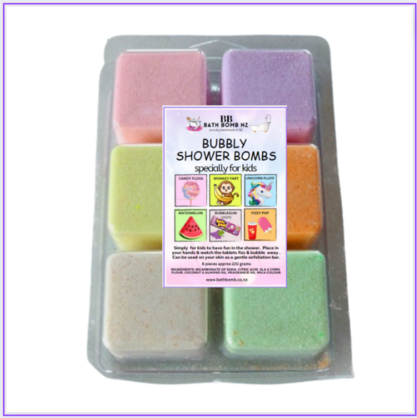 Bubbly Shower Bombs for Kids