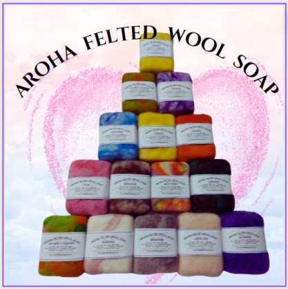 Felted Soap - Pineapple