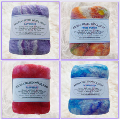 Felted Soap - Pineapple