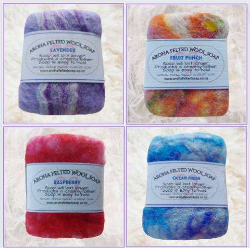 Felted Soap - Pineapple