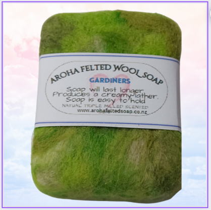 Felted Soap - Goats Milk & Lavender