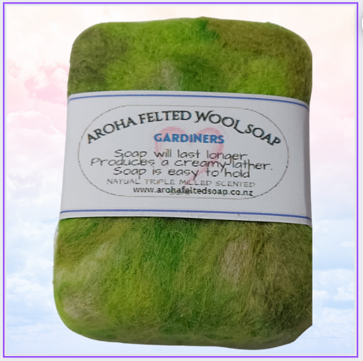 Felted Soap - Goats Milk & Lavender