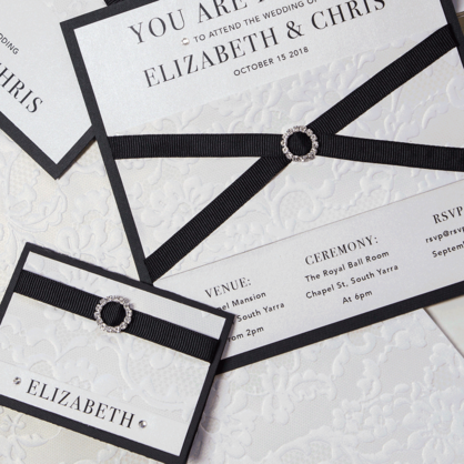 Cristina Re - A4 Paper - Ebony Luxury Linen (250 GSM - 5 Pack)