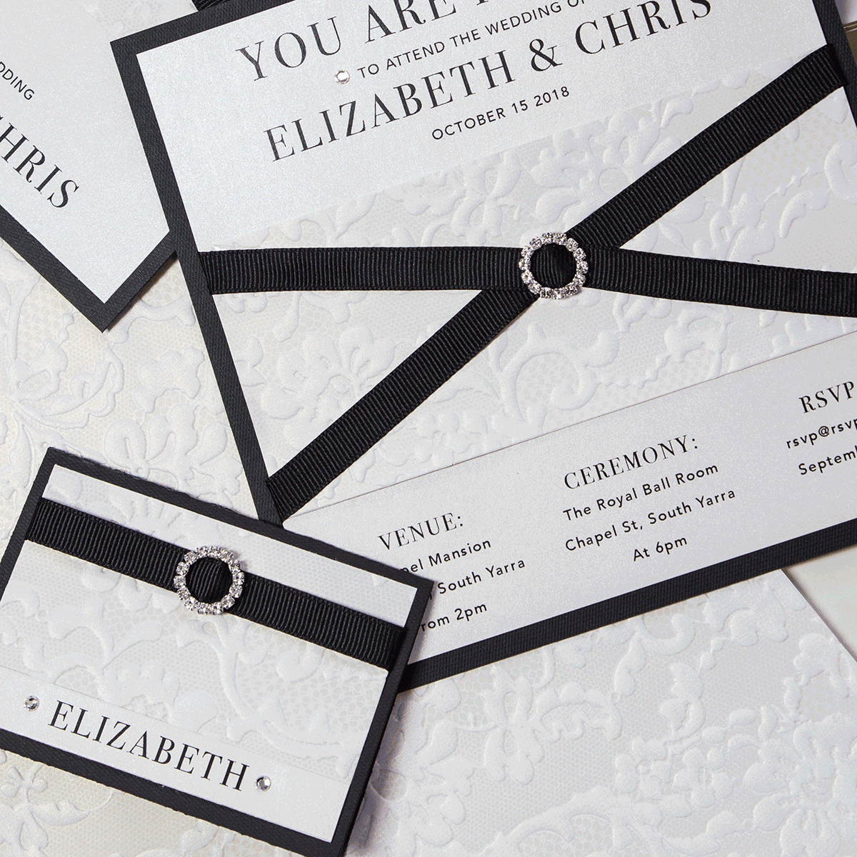 Cristina Re - A4 Paper - Ebony Luxury Linen (250 GSM - 5 Pack)