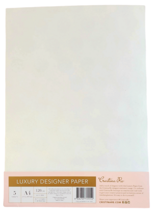 Cristina Re - A4 Paper - Eclat Dor (5 Pack)