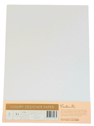 Cristina Re - A4 Paper - Studded Copper (5 Pack)