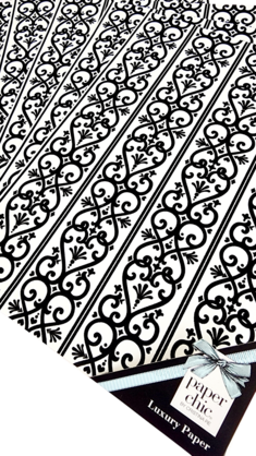 Cristina Re - A4 Paper - Deco Noir (5 Pack)