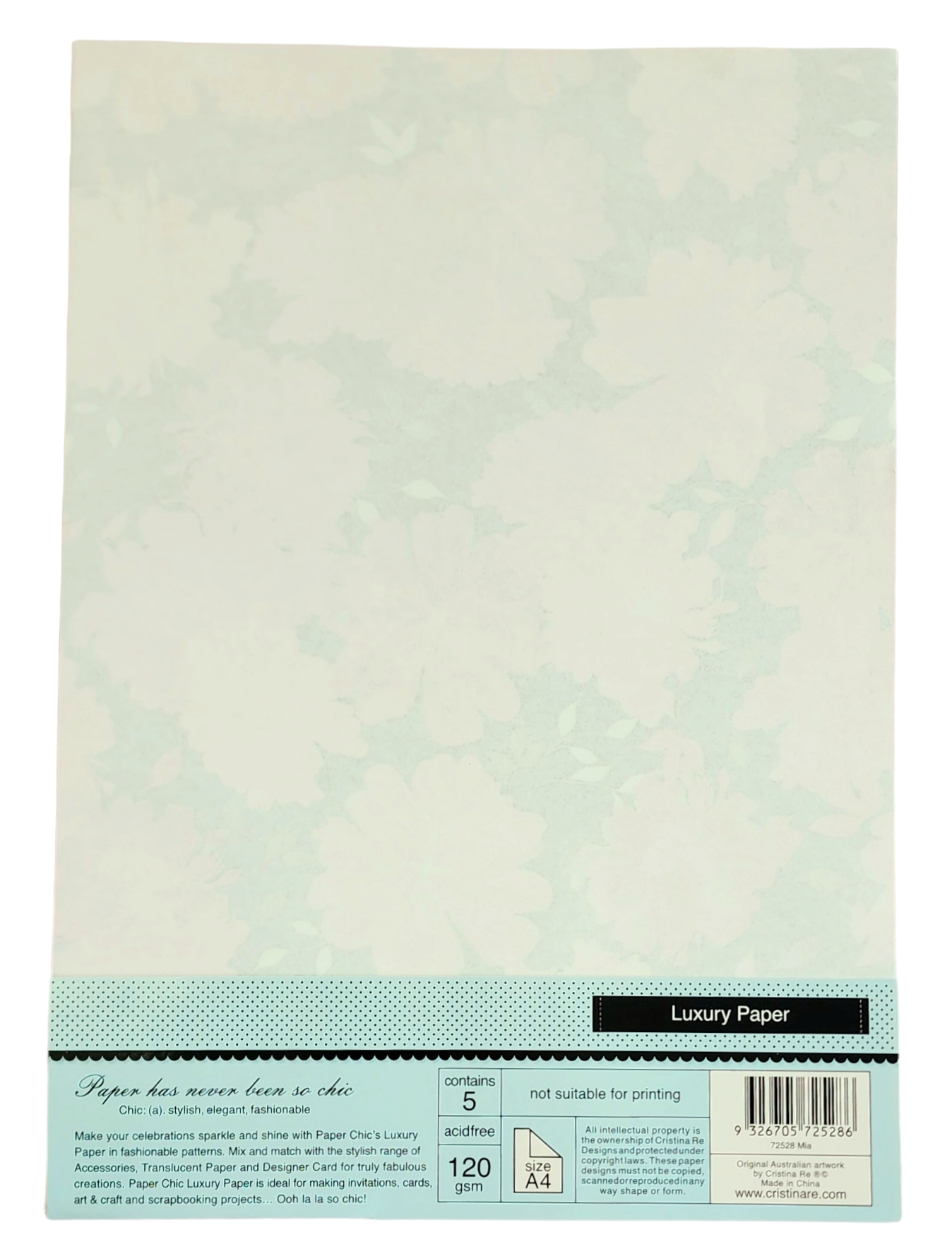 Cristina Re - A4 Paper - Mia (5 Pack)