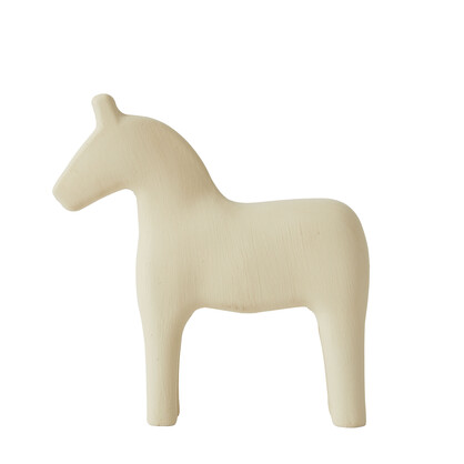 Horse Statue Beige