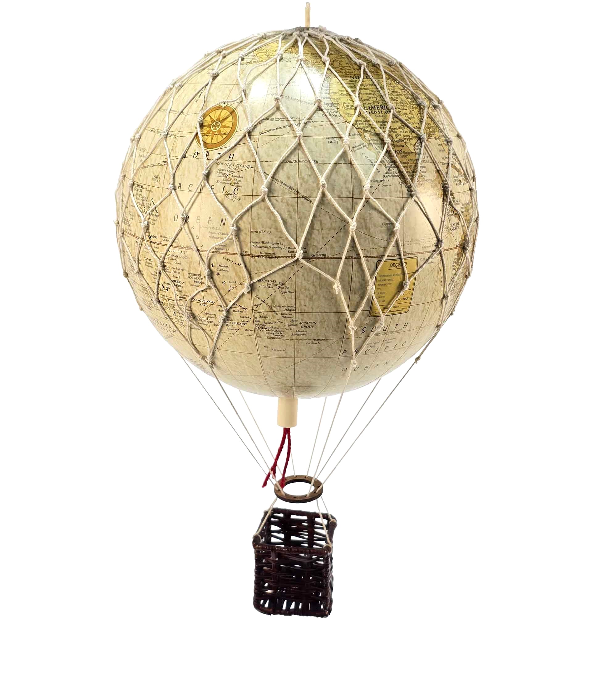 Balloon Globe, Ivory, 30cm