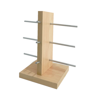 Wood Sunglass Stands 4-88 piece