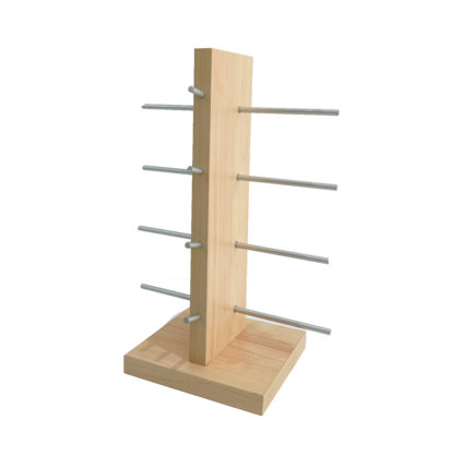 Wood Sunglass Stands 4-88 piece