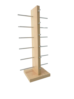 Wood Sunglass Stands 4-88 piece