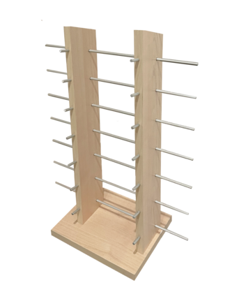 Wood Sunglass Stands 4-88 piece