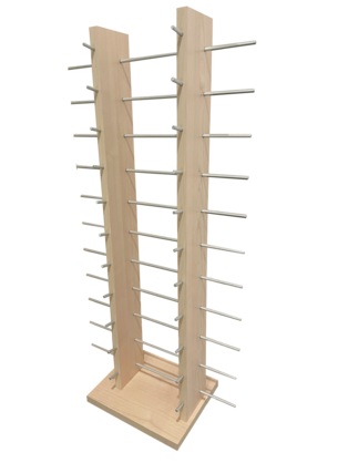 Wood Sunglass Stands 4-88 piece