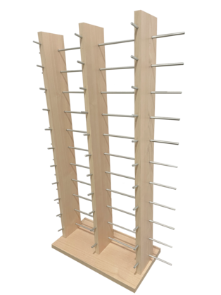Wood Sunglass Stands 4-88 piece