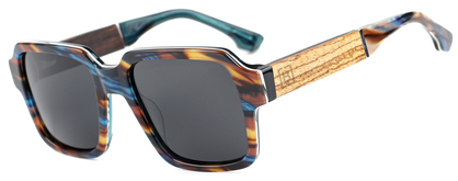 Milano - Acetate & Wood Sunglasses
