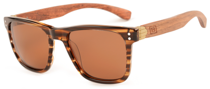 King - Acetate & Wood Sunglasses