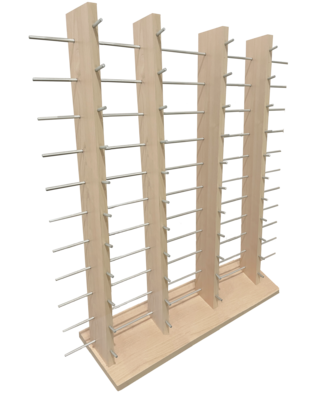 Wood Sunglass Stands 4-88 piece