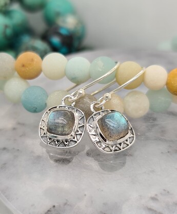 Kalash Earrings - E2597 Cabochon