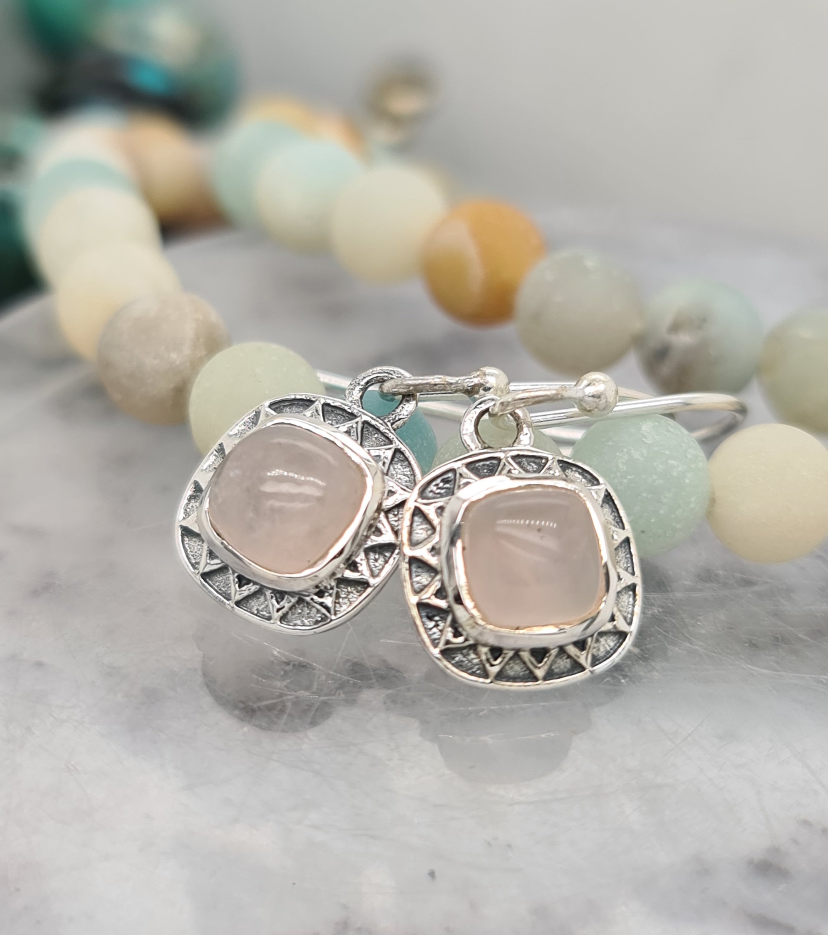Kalash Earrings - E2597 Cabochon