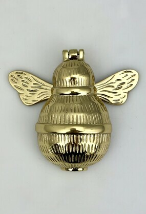 Bee Door Knocker Gold