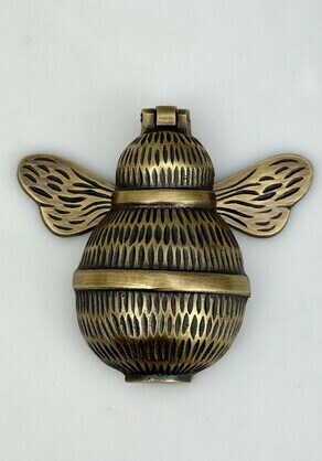 Bee Door Knocker Brass