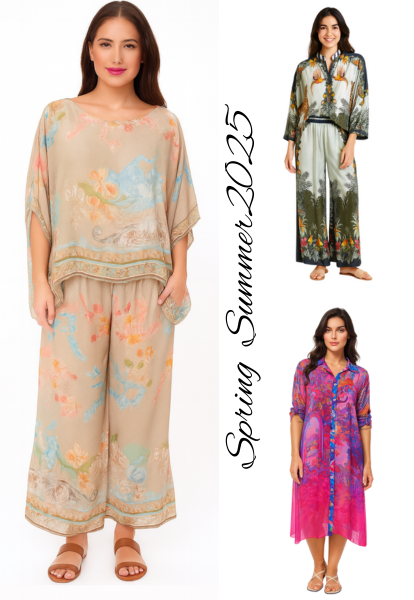Vera May Italian Made Linen & Silk